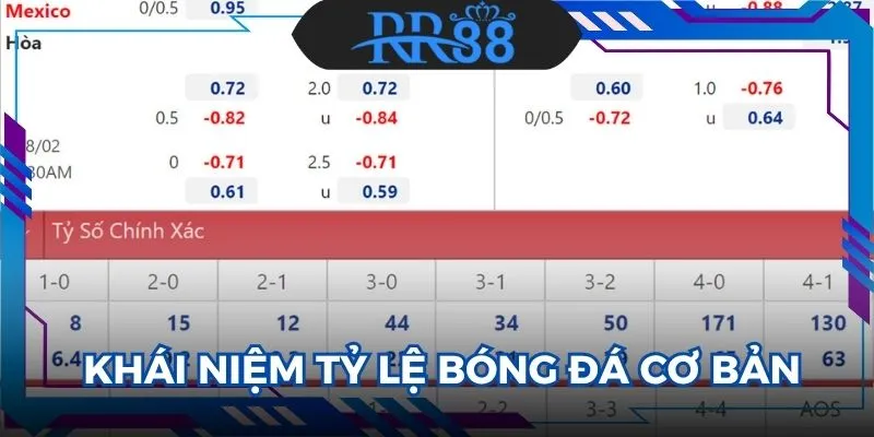 tỷ lệ bóng đá